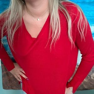 Red long sleeve